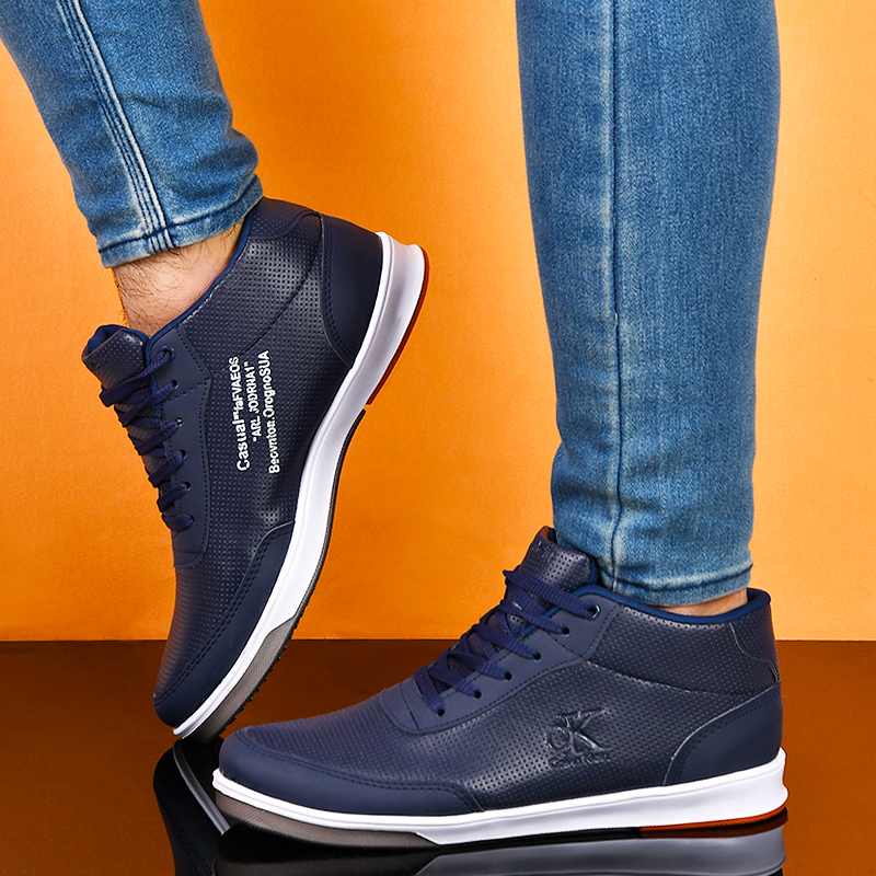 كفش ساقدارسرمه اي مردانه مدل arashid