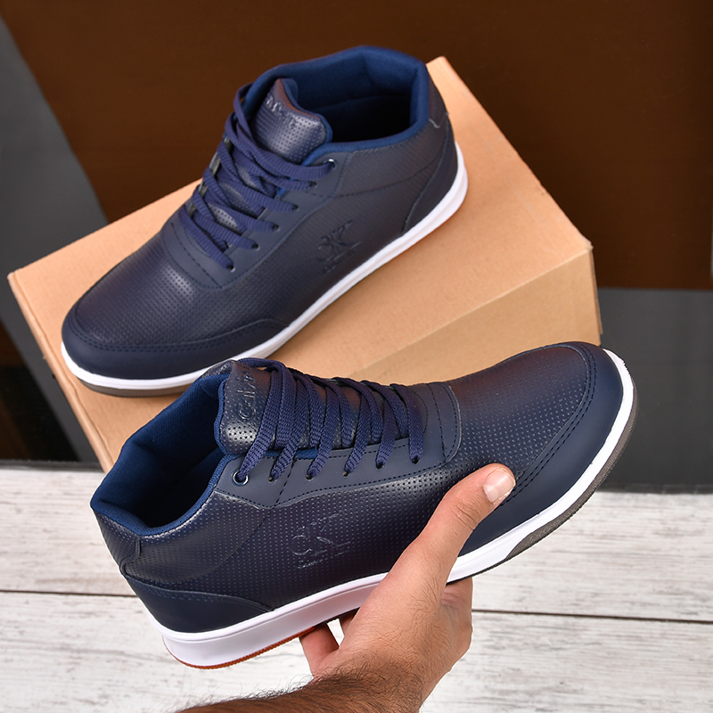 كفش ساقدارسرمه اي مردانه مدل arashid