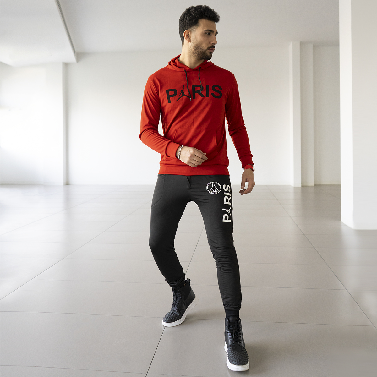 ست سوئیشرت شلوار Paris مردانه مدل Harly