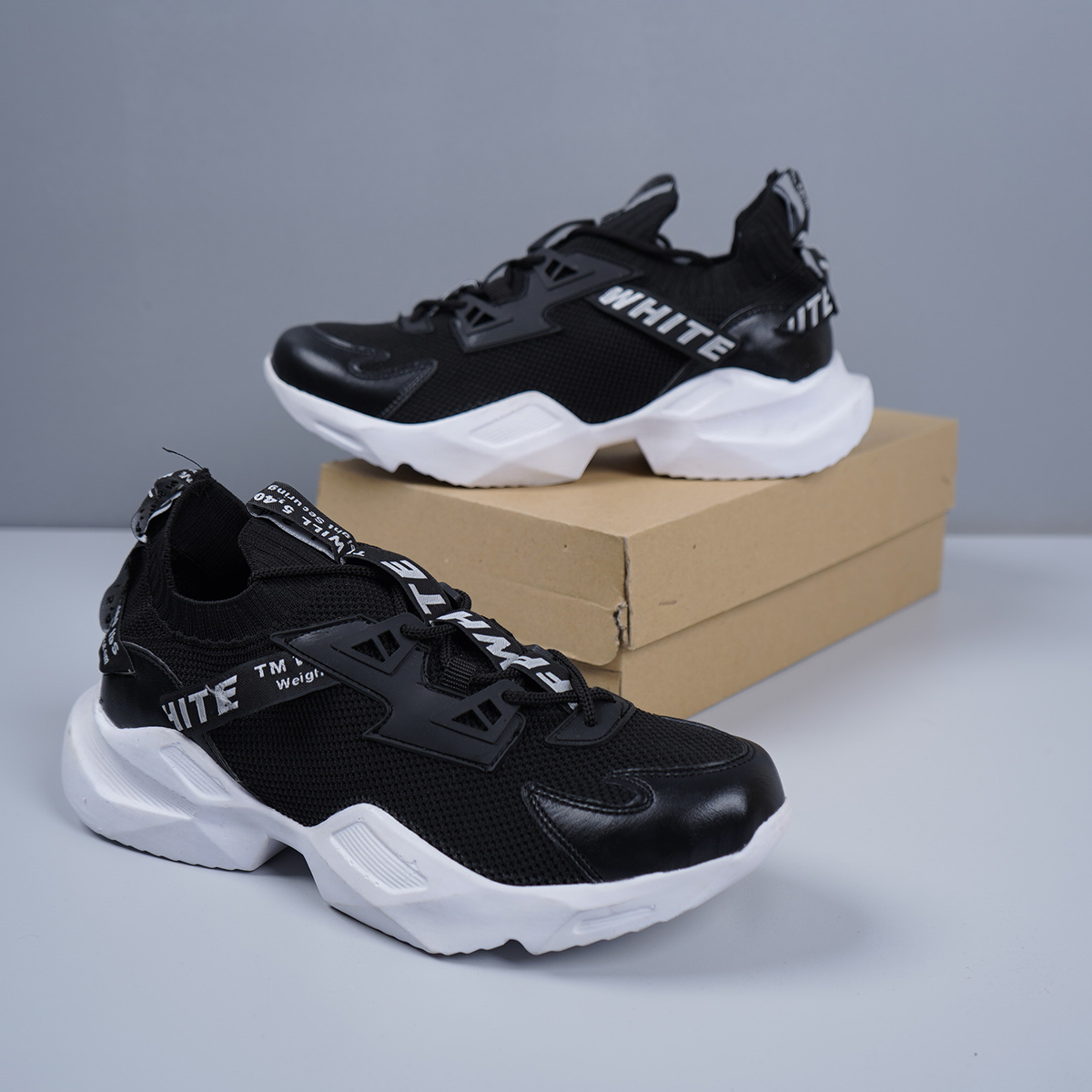 کفش مردانه off white مشکی مدل lucas