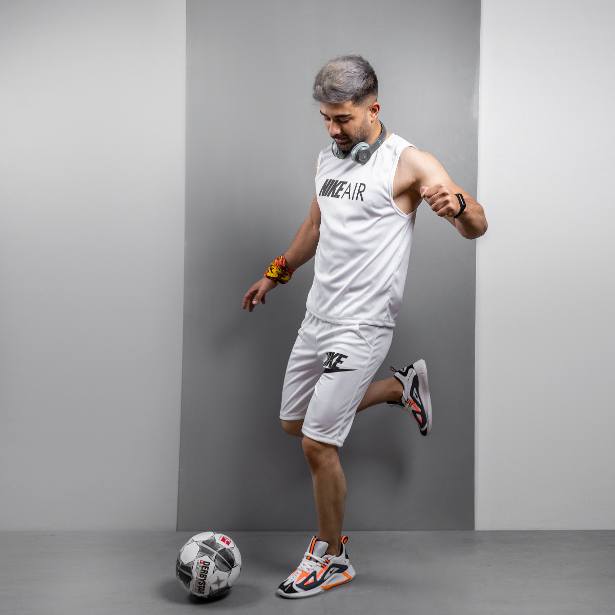 ست رکابی شلوارک NIKE AIR مردانه مدل G66