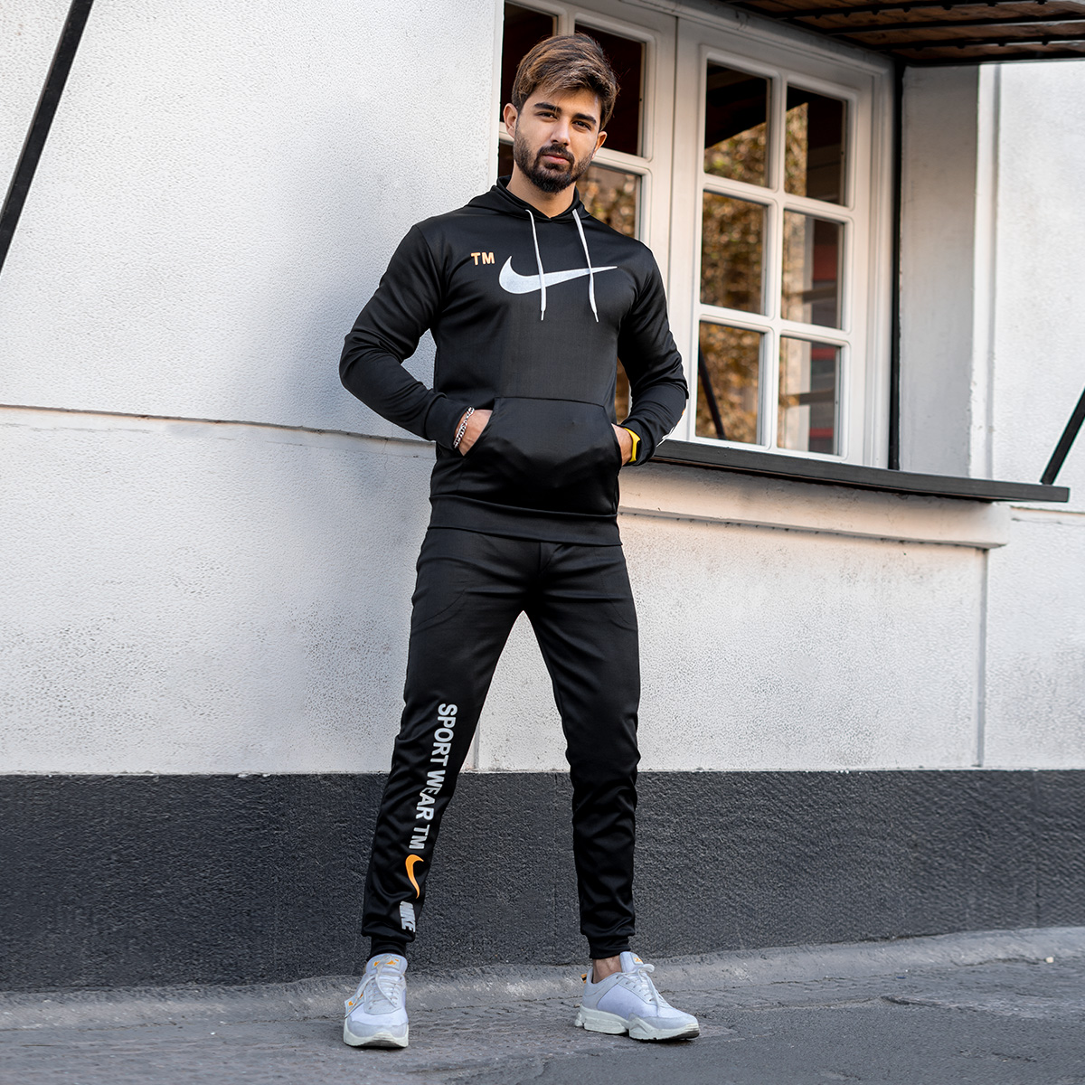 ست هودی شلوار مدل نایک TM