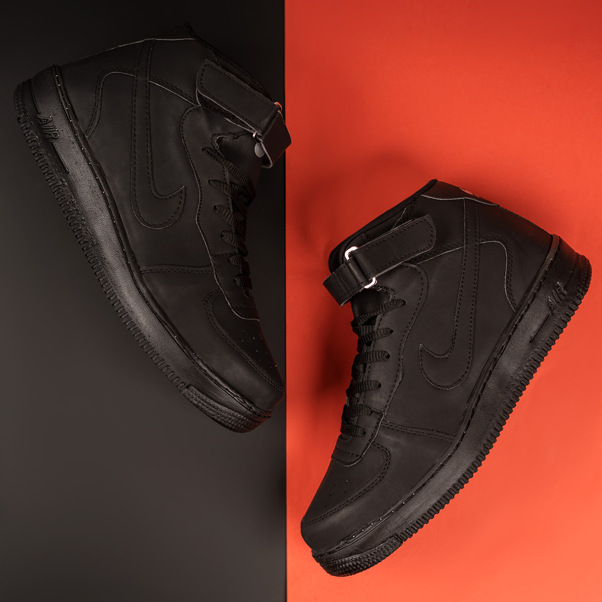 کفش ساقدارمردانه Nike Airمشکی مدل Force