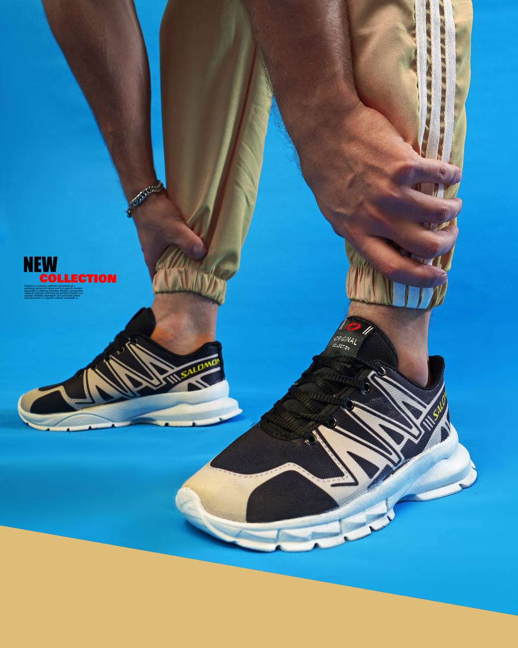 کفش ورزشی Salomon مردانه طوسی مشکی مدلPadra