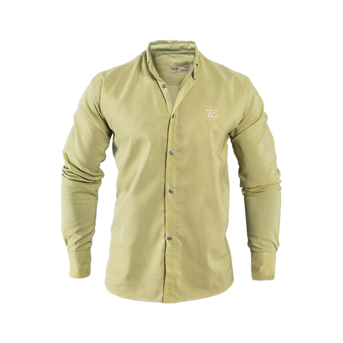 پیراهن مردانه لیمویی مدل Fendi