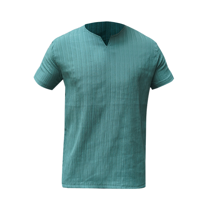 تیشرت مردانه سبز آستین کوتاه مدل Bardia