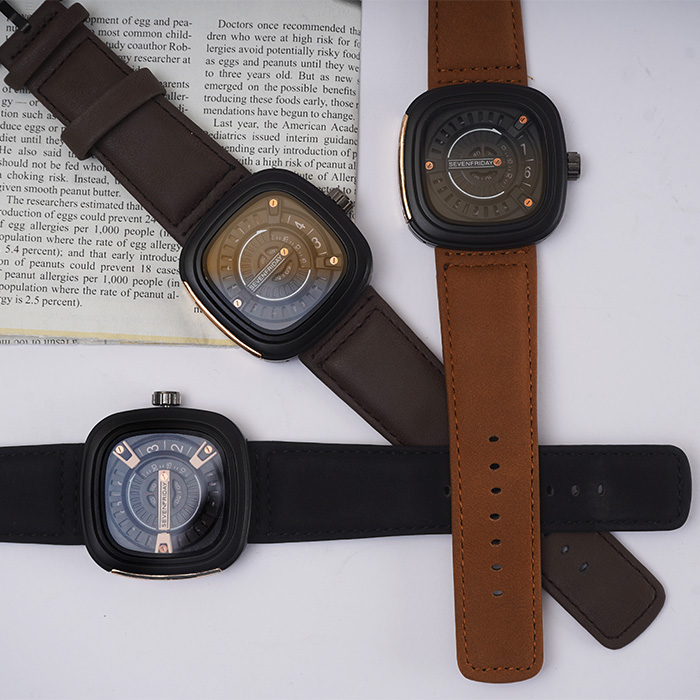 ساعت sevenfriday قهوه ای مدل rinald