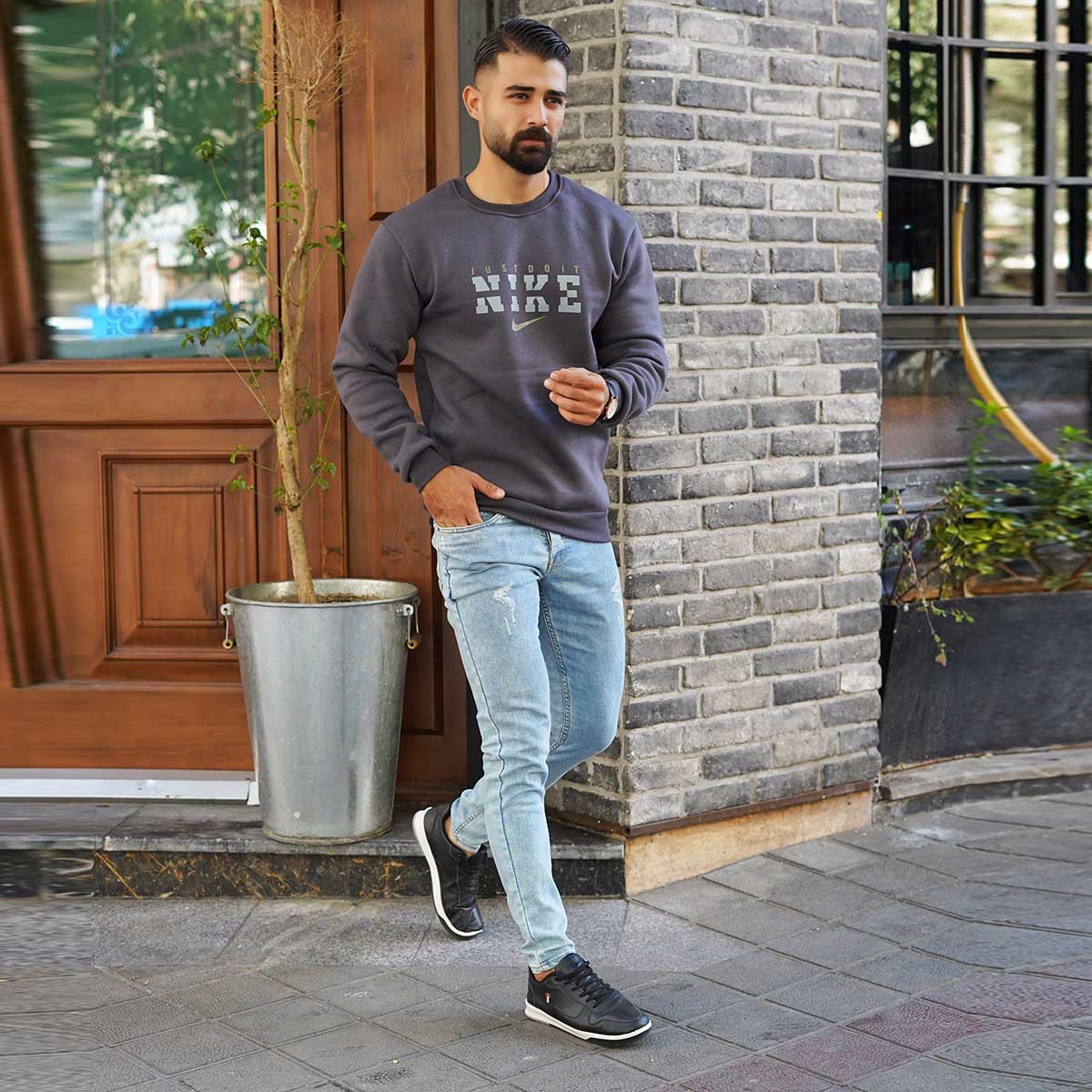 دورس نایک طوسی مردانه مدل MAHRAN