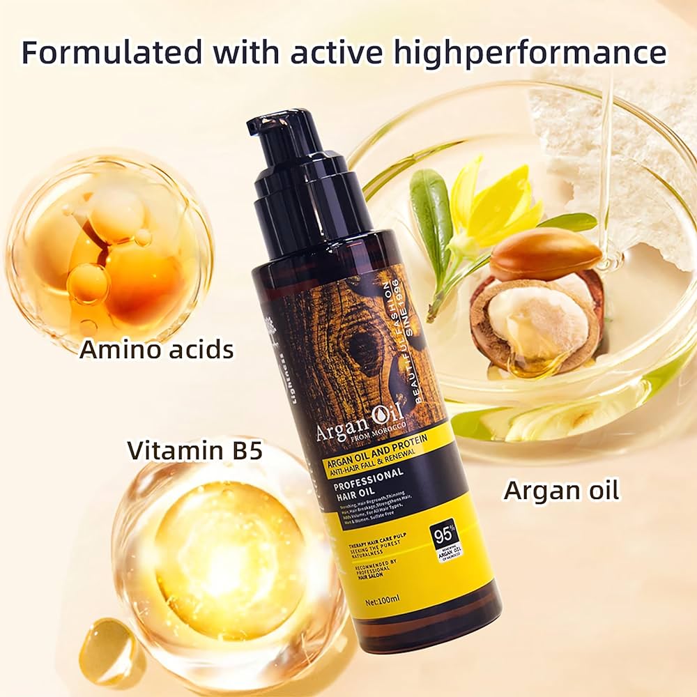 روغن مو فاقد سولفات آرگان LIGHTNESS