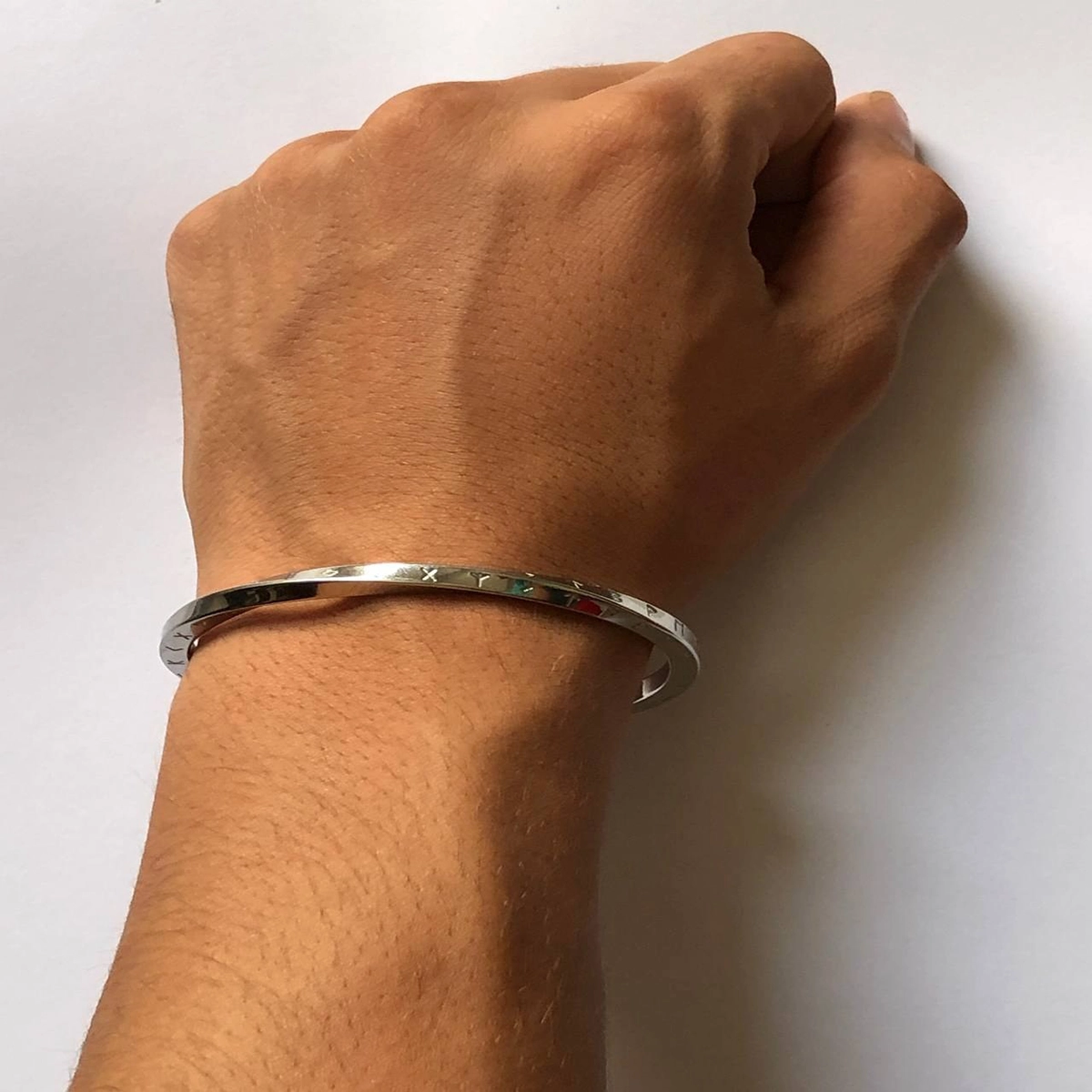 بنگل نقره ای پیچ خورده وایکینگی