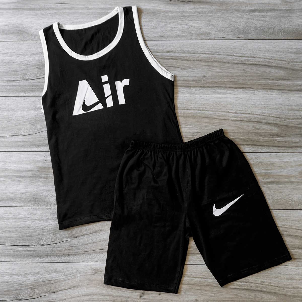 ست رکابی شلوارک Nike Air مردانه مدل Yaka