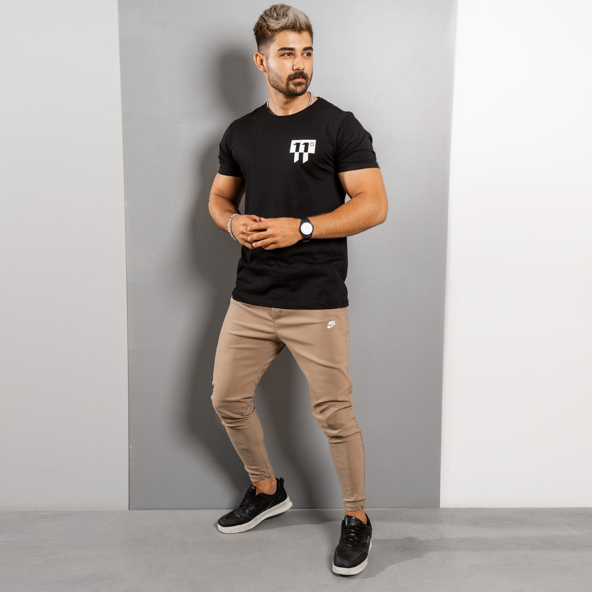 شلوار اسلش Nike کرم مردانه مدلLango